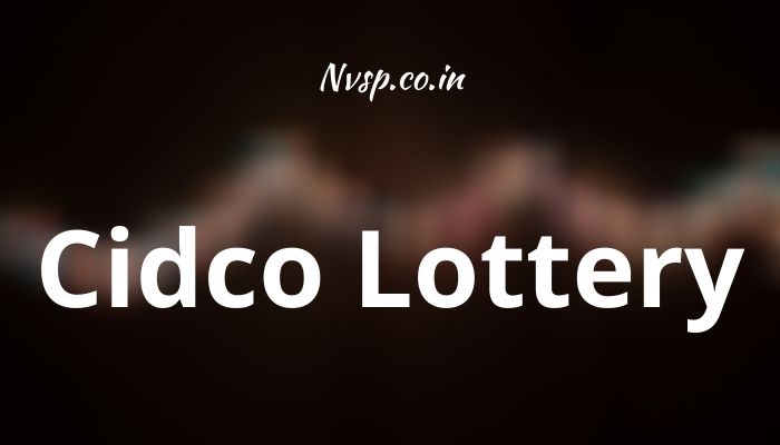 Cidco Lottery